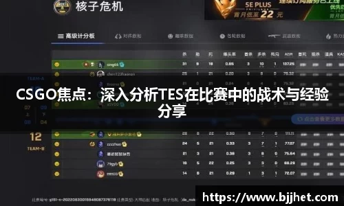 CSGO焦点：深入分析TES在比赛中的战术与经验分享